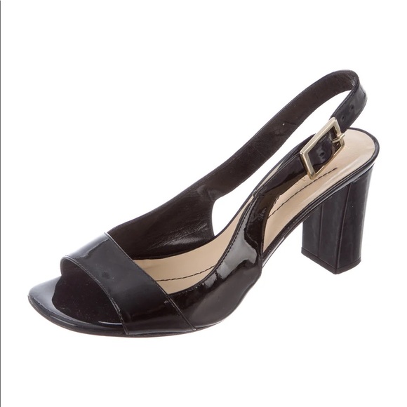 Kate Spade Patent Leather Slingback Pumps - Picture 1 of 9